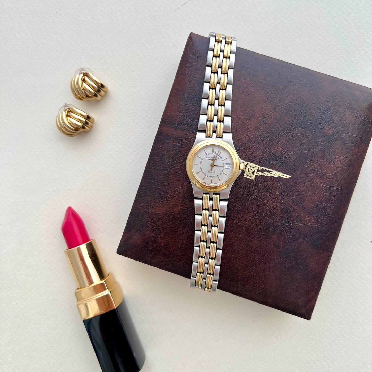 Longines Two Tone Round Women's Watch