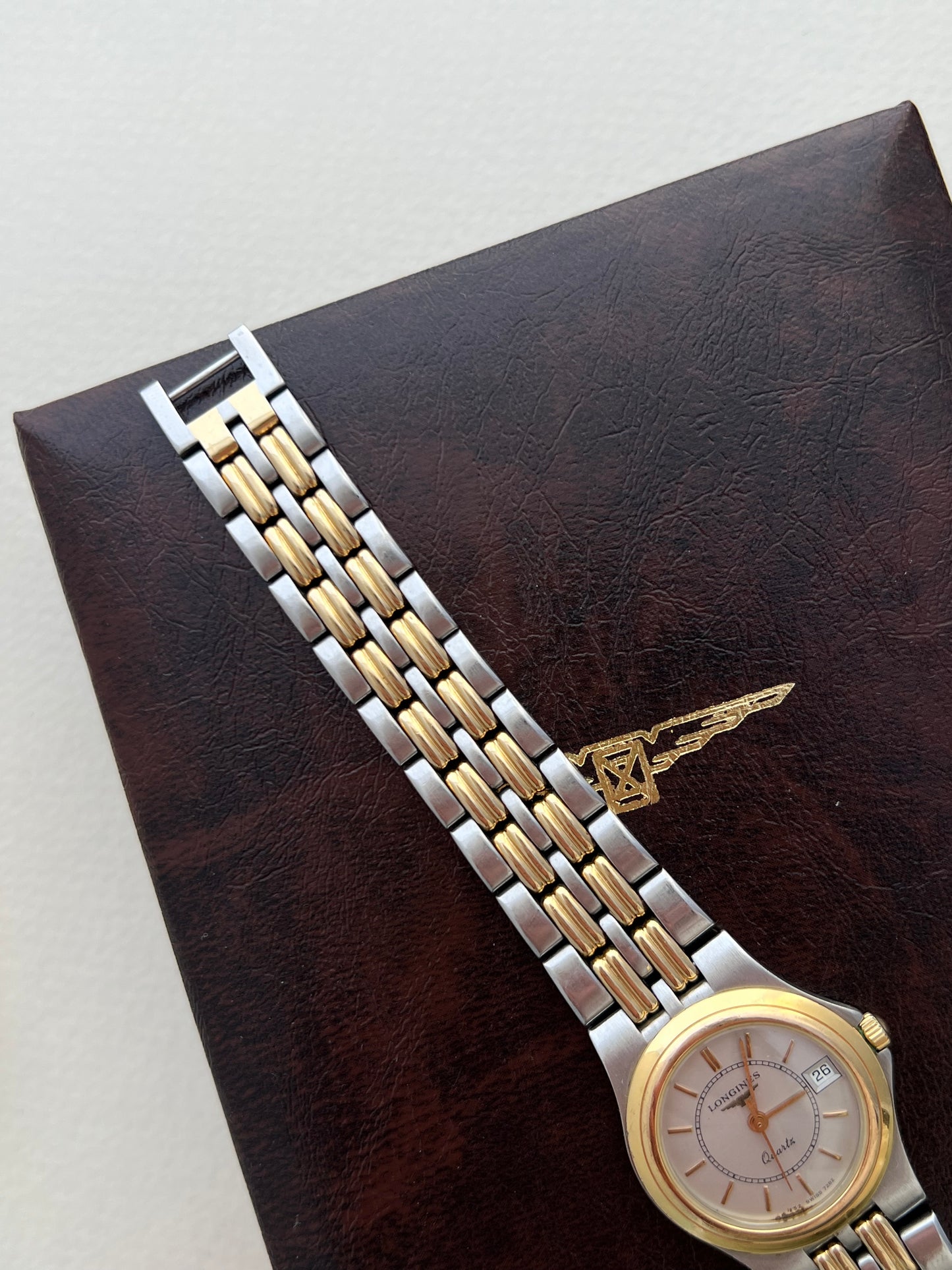 Longines Two Tone Round Women's Watch