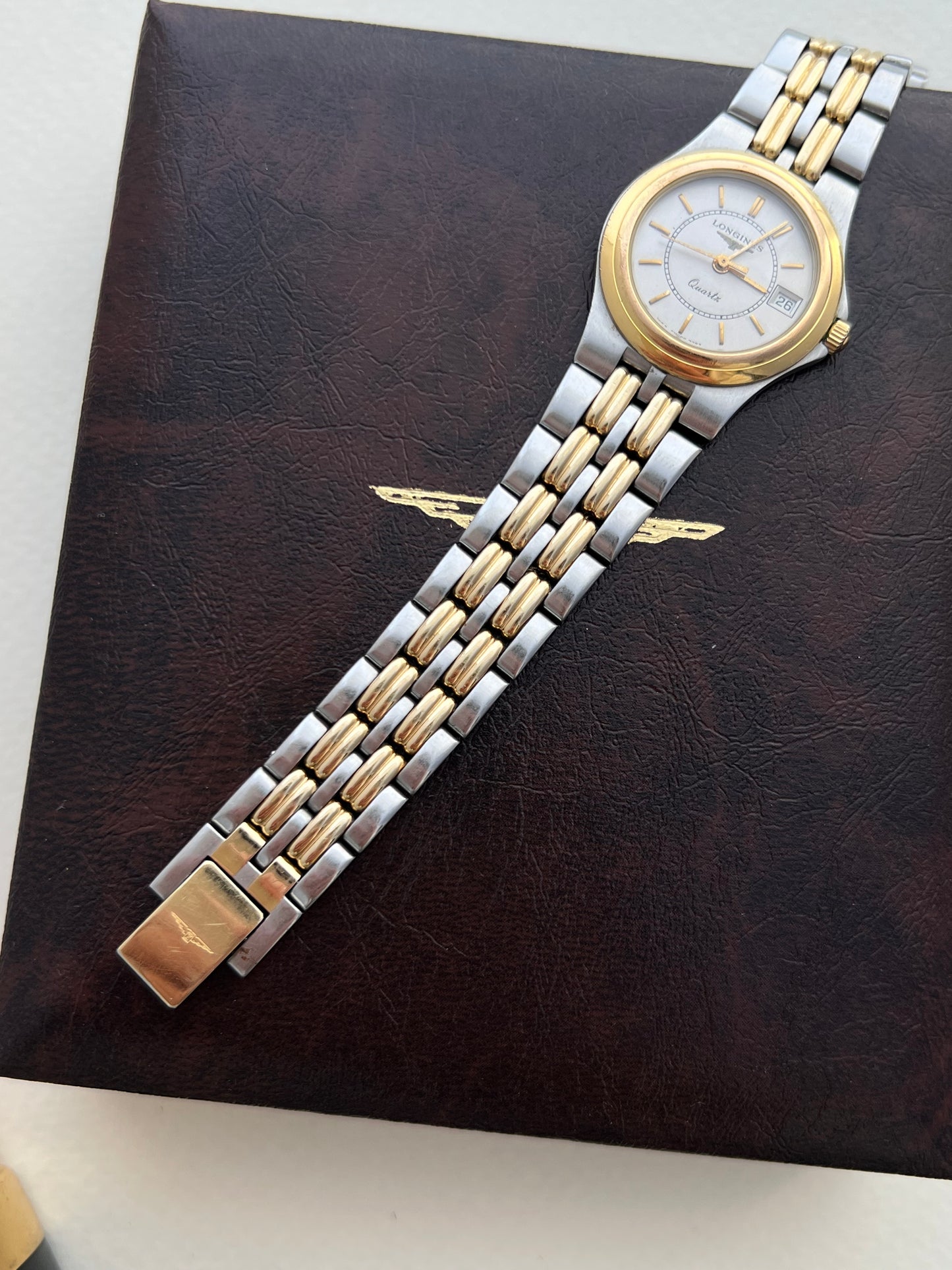 Longines Two Tone Round Women's Watch