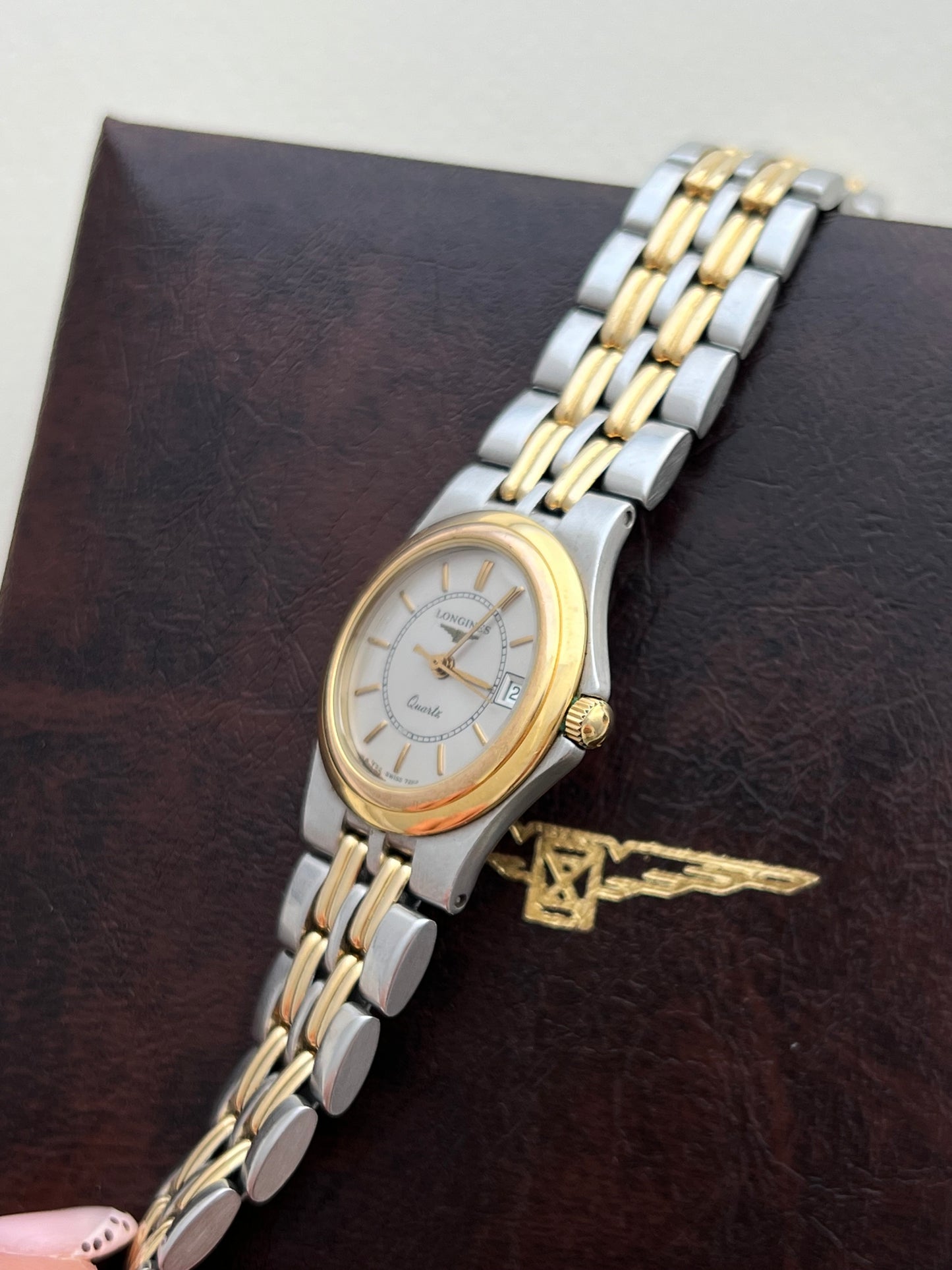 Longines Two Tone Round Women's Watch