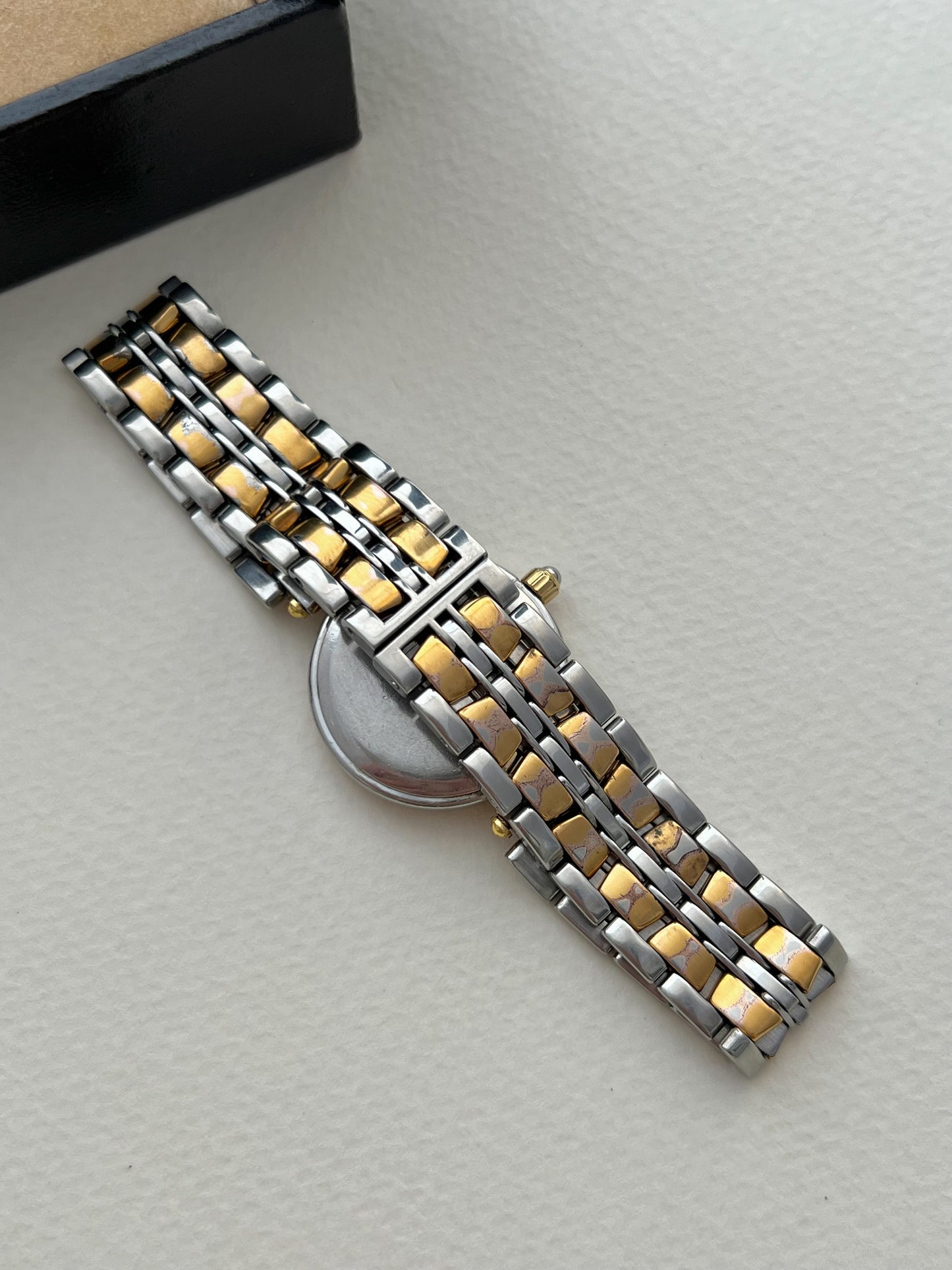 Longines Flagship White Dial Two Tone Ladies Watch