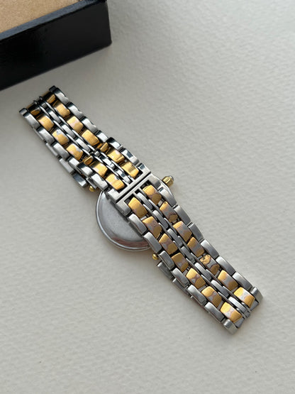 Longines Flagship White Dial Two Tone Ladies Watch
