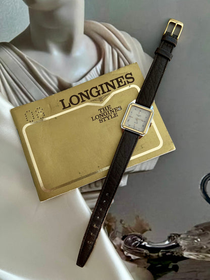Longines Two Tone Rectangular Women's Watch