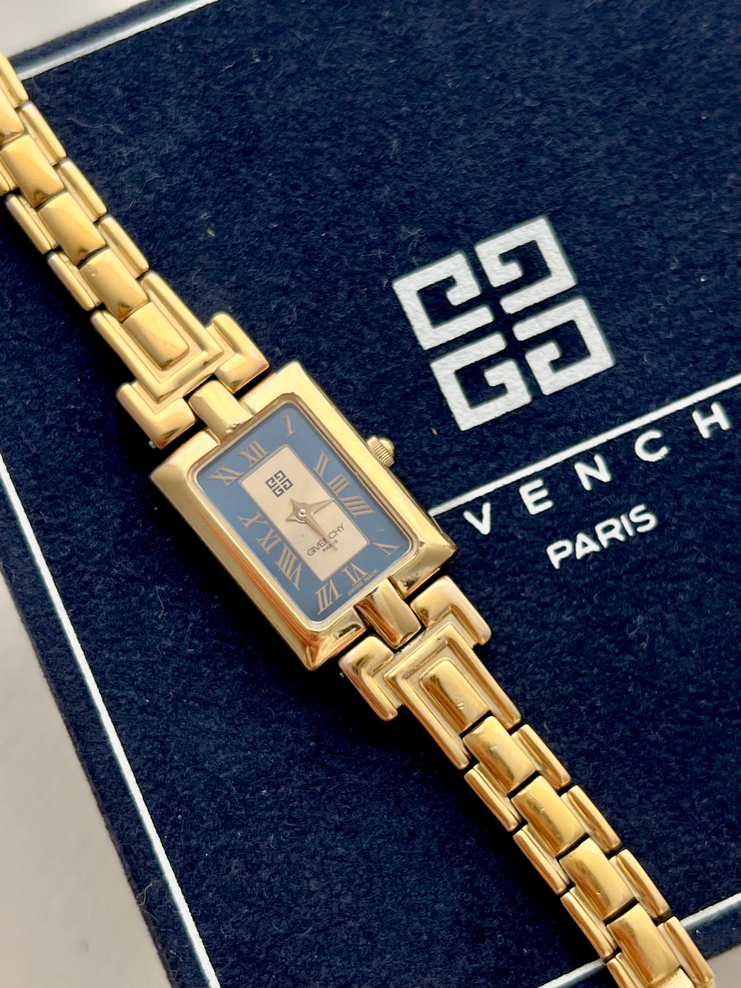 Givenchy Blue Roman Dial Women’s Watch