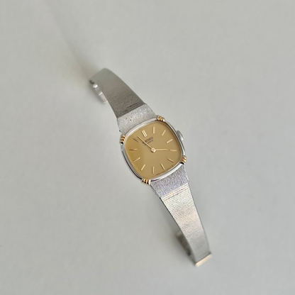 Seiko Gold Dial Cushion Women’s Watch