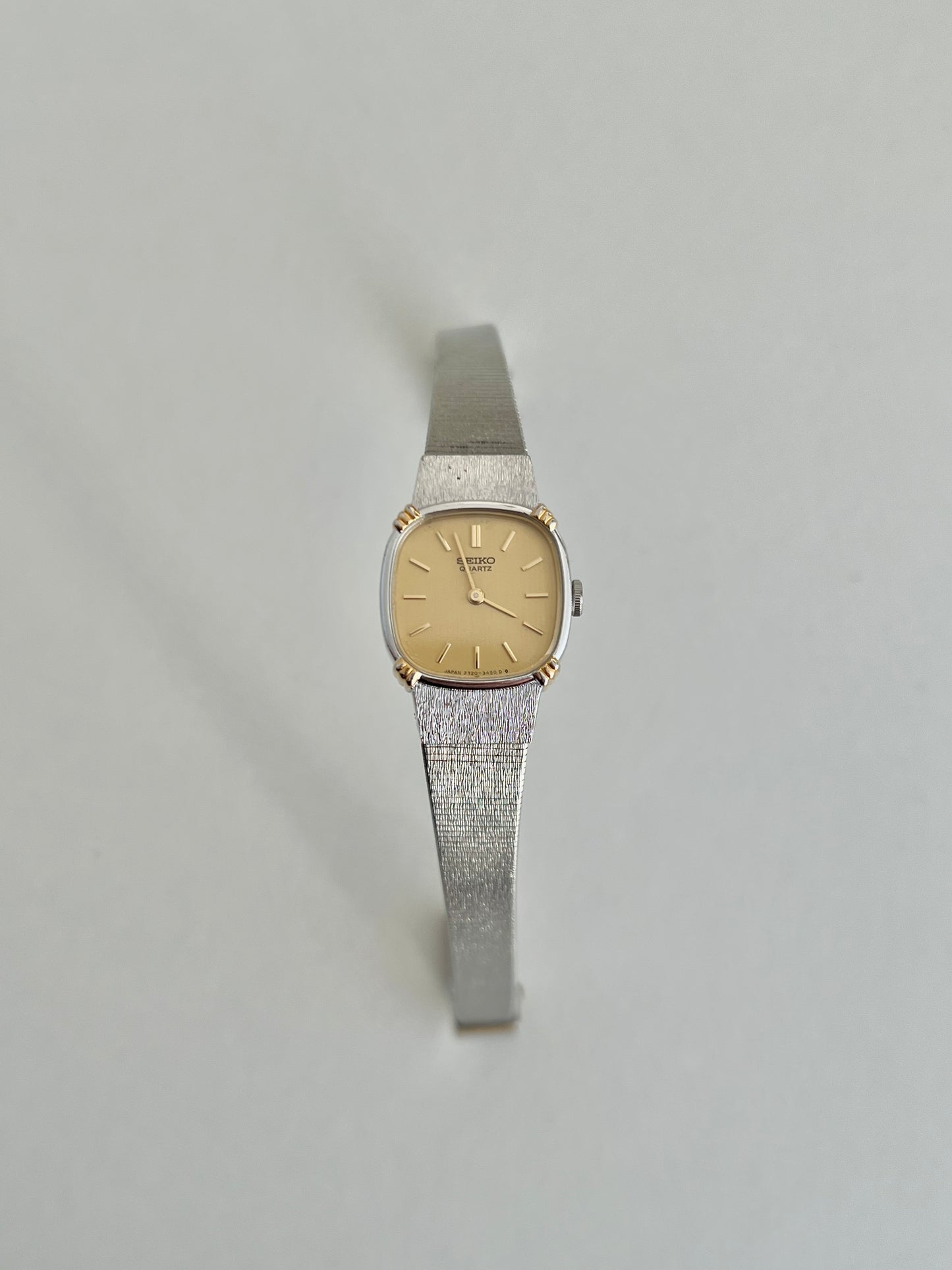 Seiko Gold Dial Cushion Women’s Watch