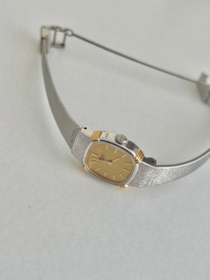 Seiko Gold Dial Cushion Women’s Watch