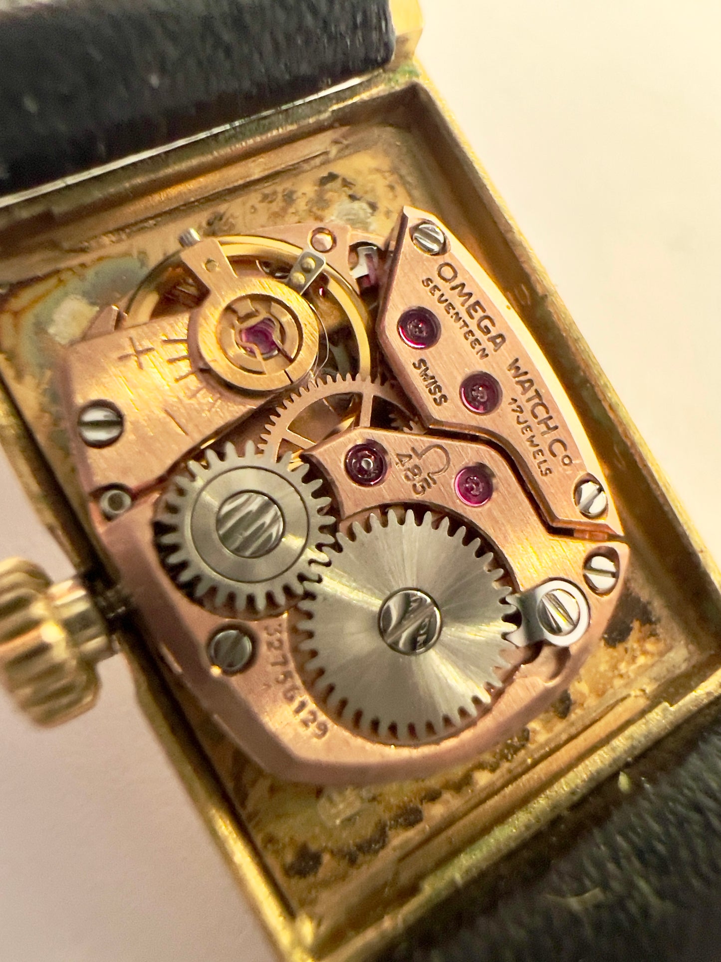 Omega Tank Gold Toned Woman's Watch