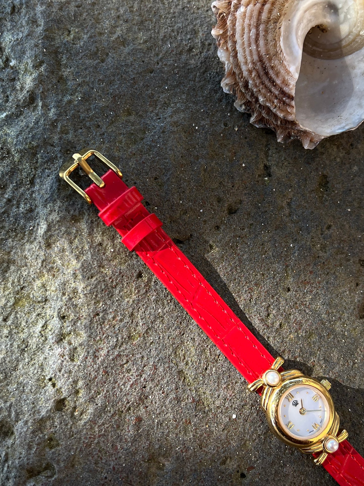 Mikimoto Akoya Pearl Ribbon Women’s Watch