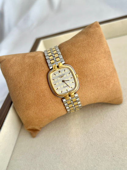 Longines Two Tone Soft Square Women's Watch