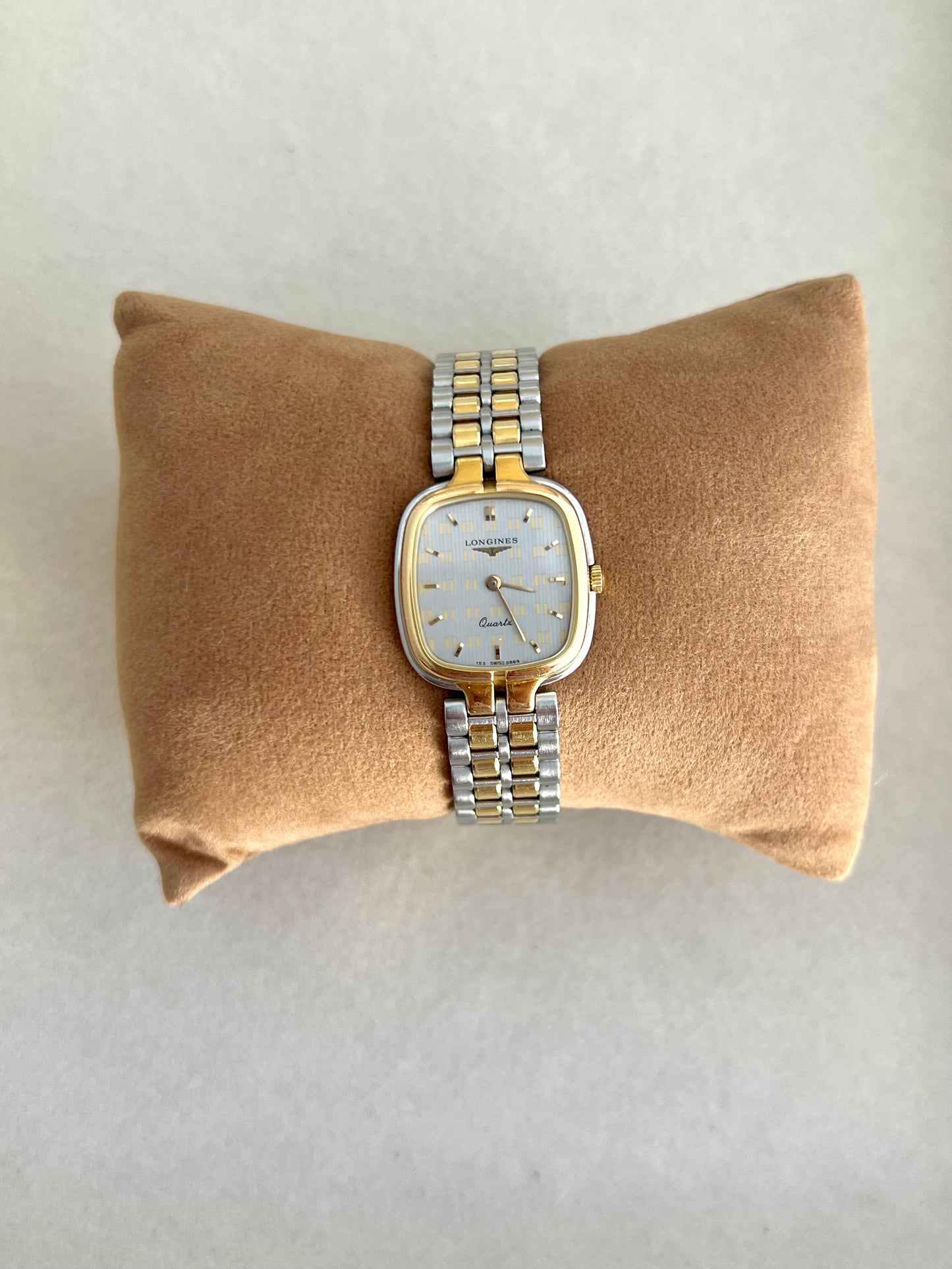 Longines Two Tone Soft Square Women's Watch
