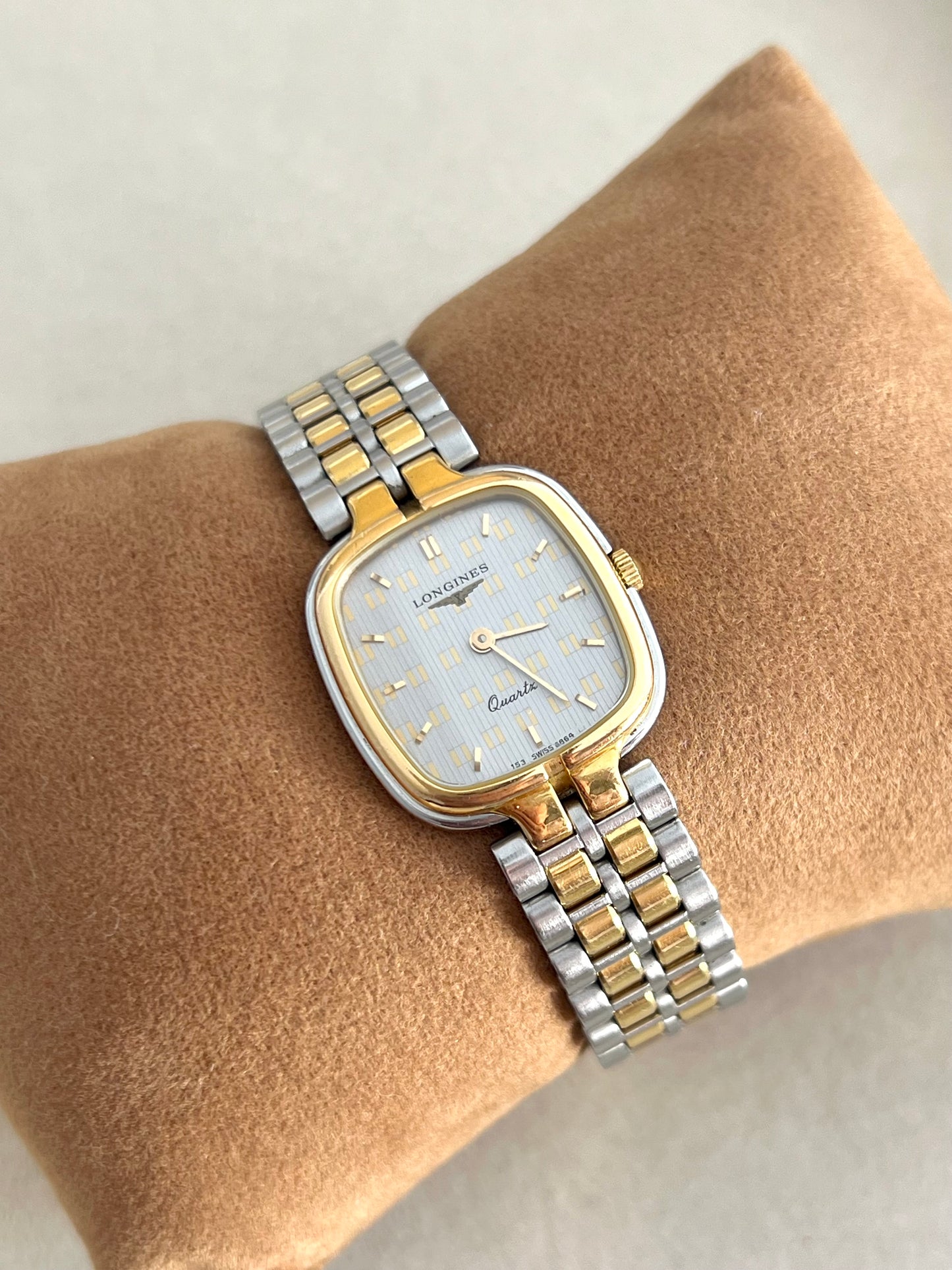 Longines Two Tone Soft Square Women's Watch