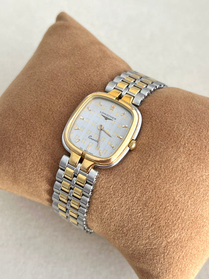 Longines Two Tone Soft Square Women's Watch