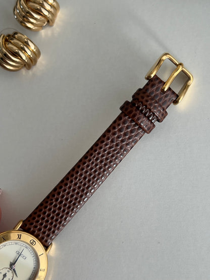 Gucci Roman Bezel Cream Dial Women’s Watch