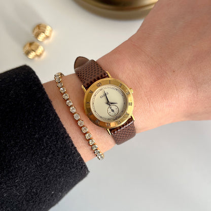 Gucci Roman Bezel Cream Dial Women’s Watch