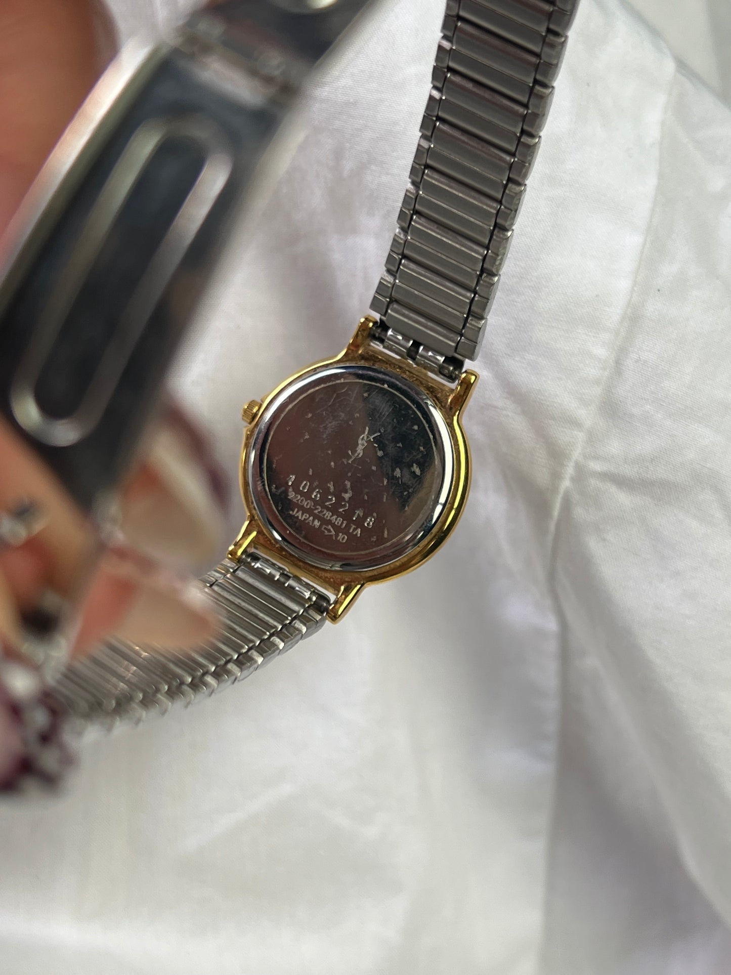 Yves Saint Laurent Two Tone Classic Ladies Watch