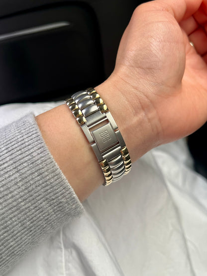 Givenchy White Dial Two Tone Bracelet Women’s Watch