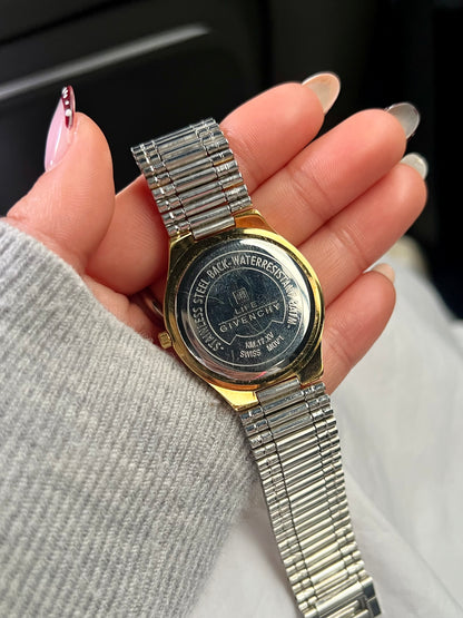 Givenchy White Dial Two Tone Bracelet Women’s Watch
