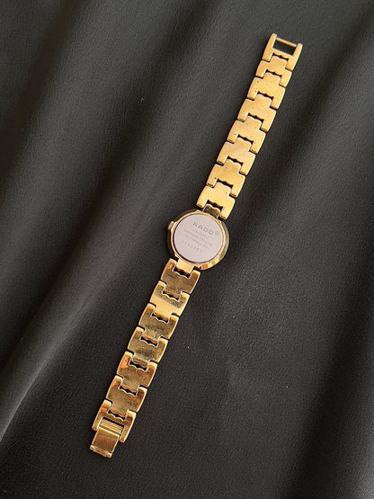 Rado Le Soir Ladies Watch in Black and Gold