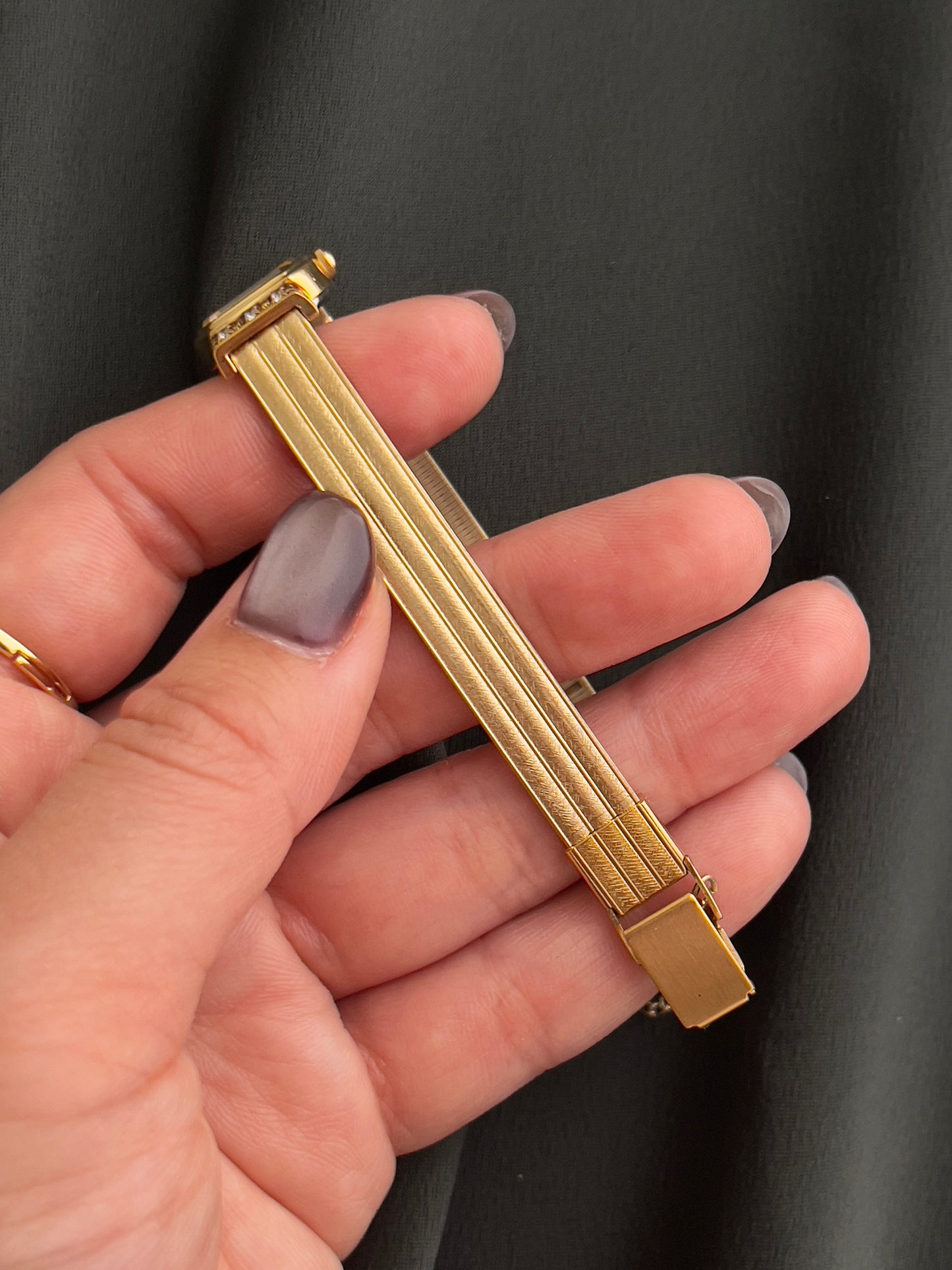 Seiko Gold Ladies Watch Crystal Accents