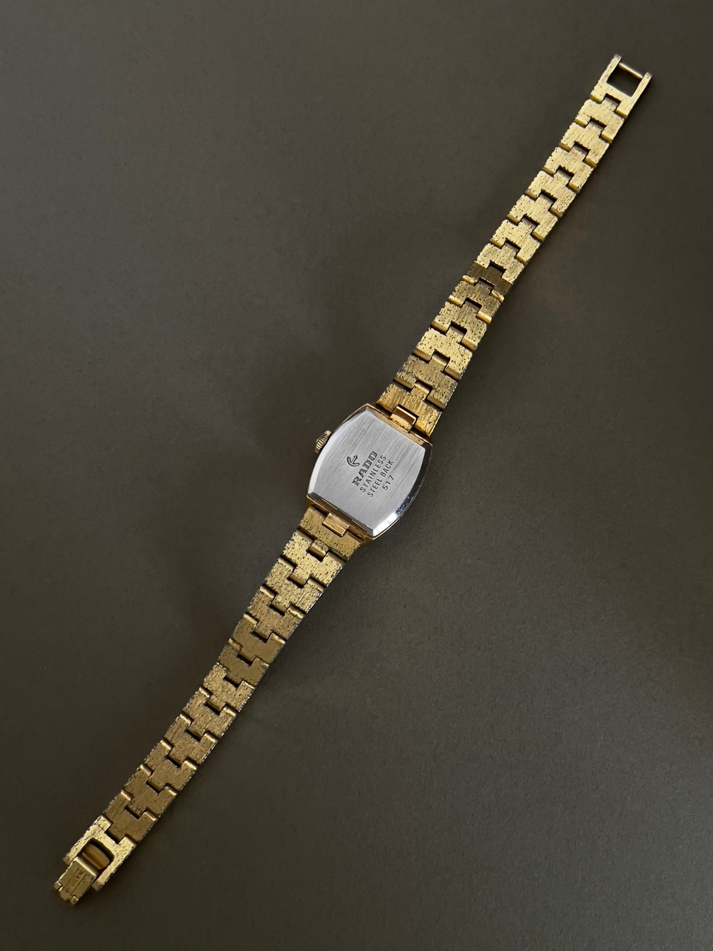 Rado Petite Gold Toned Hand Wound Woman's Watch