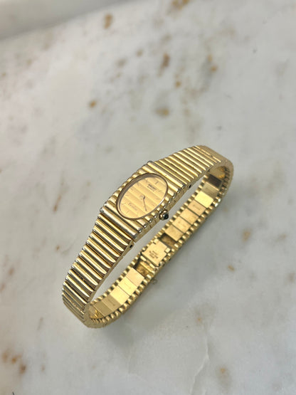 Seiko Gold Women's Watch with Bamboo Bracelet