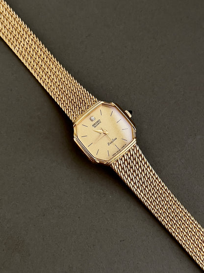 Seiko Octo Gold Toned Woman's Watch