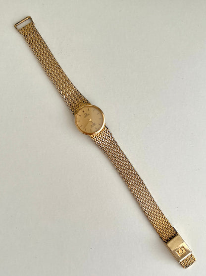 Omega De Ville Woven Bracelet Women's Watch