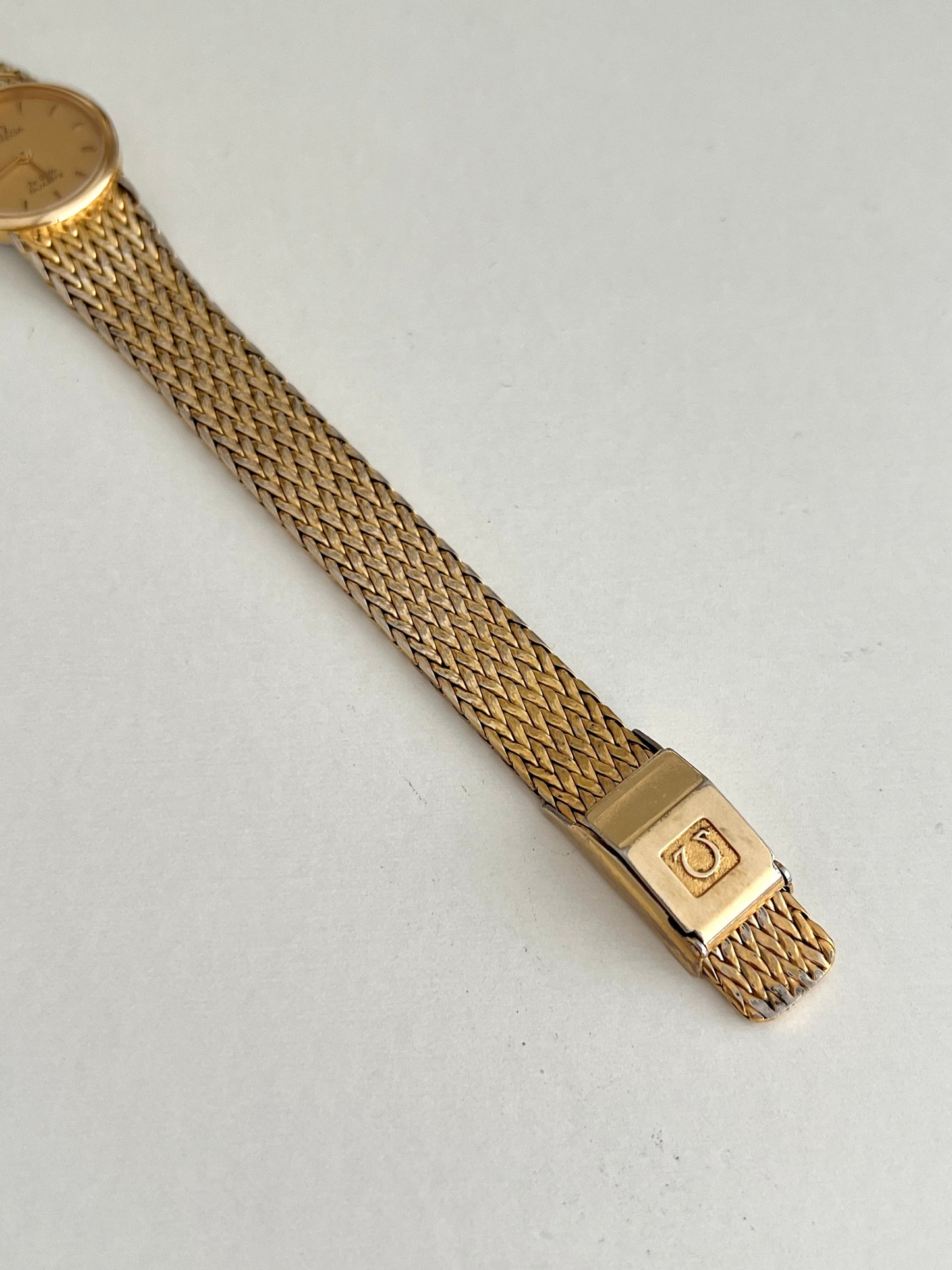 Omega De Ville Woven Bracelet Women's Watch