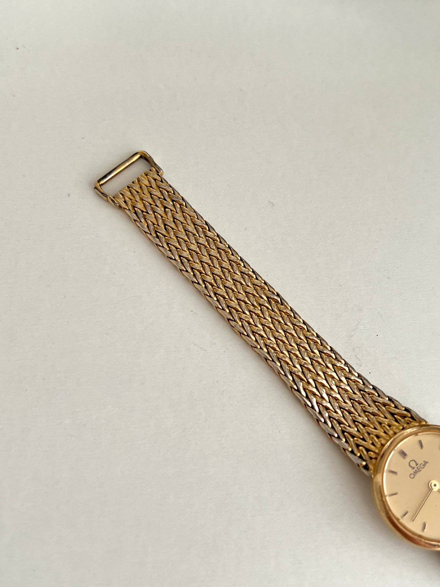 Omega De Ville Woven Bracelet Women's Watch