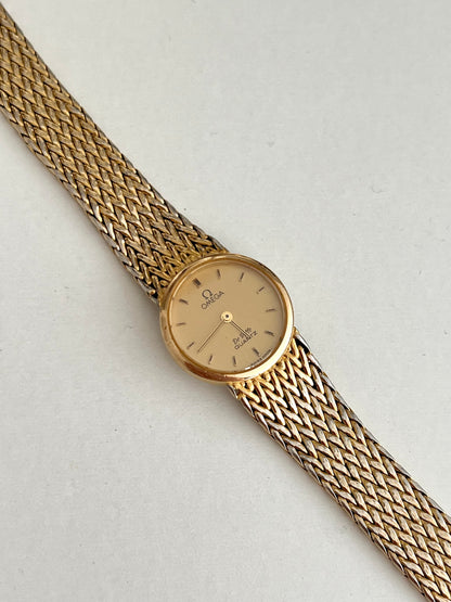 Omega De Ville Woven Bracelet Women's Watch