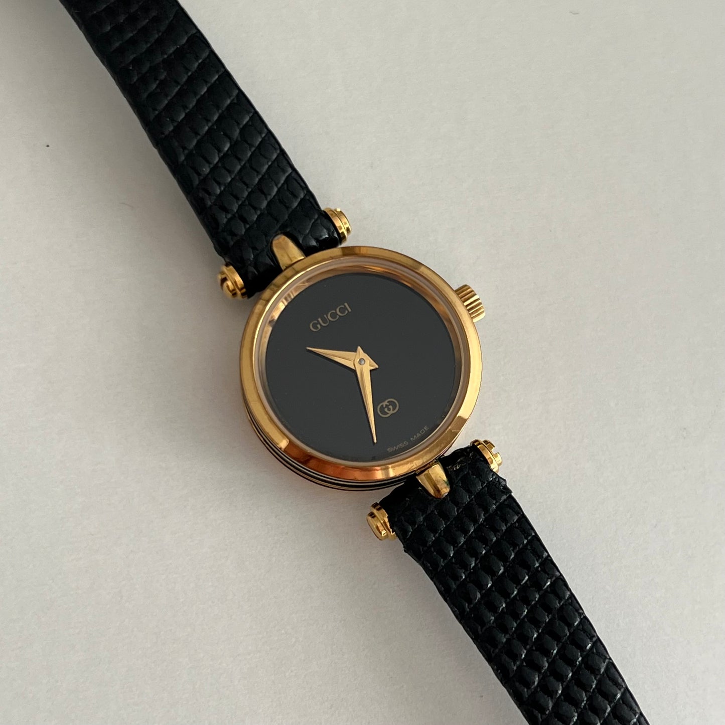 Gucci Sherry Line Black Dial Women's Watch