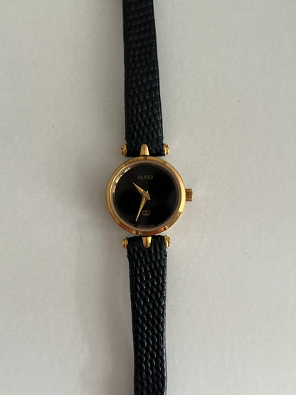 Gucci Sherry Line Black Dial Women's Watch