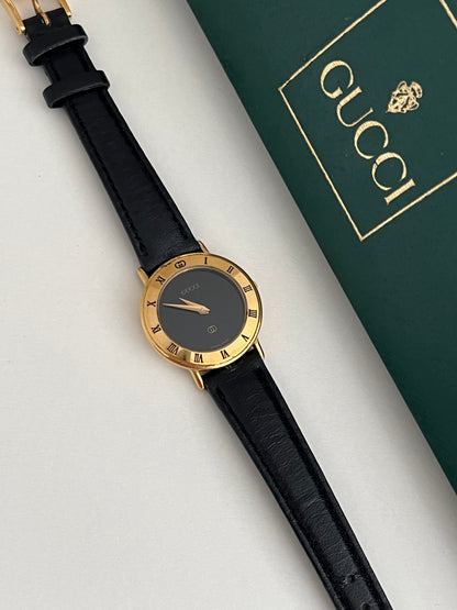 Gucci Roman Bezel Black Dial Women’s Watch (2)