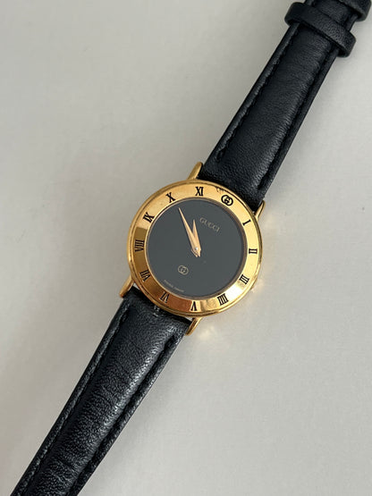 Gucci Roman Bezel Black Dial Women’s Watch (2)