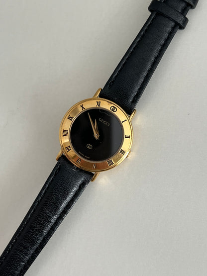 Gucci Roman Bezel Black Dial Women’s Watch (2)