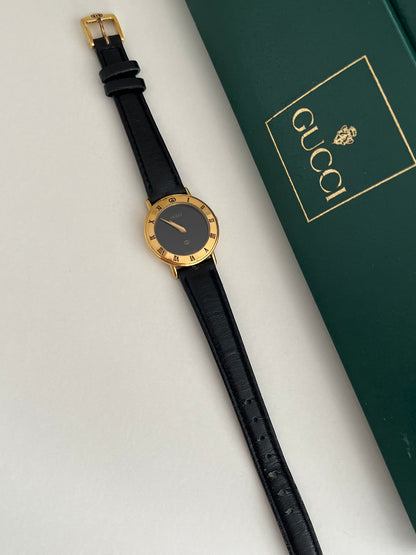 Gucci Roman Bezel Black Dial Women’s Watch (2)