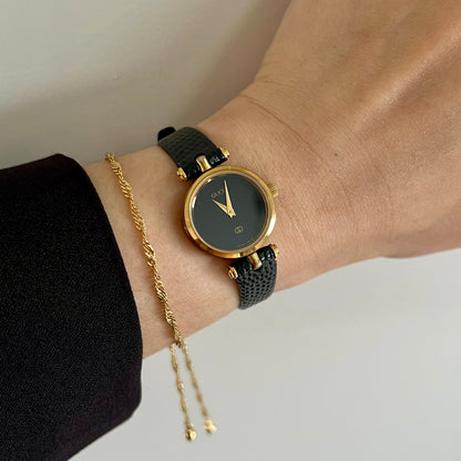 Gucci Sherry Line Black Dial Women's Watch