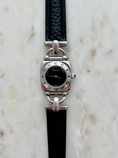 Gucci Horsebit Women's Watch Black Dial 6300L