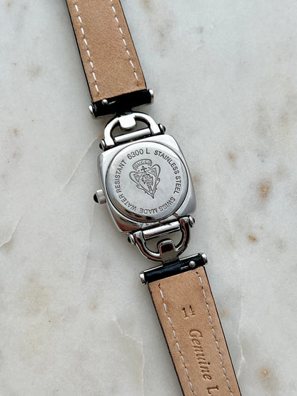 Gucci Horsebit Women's Watch Black Dial 6300L