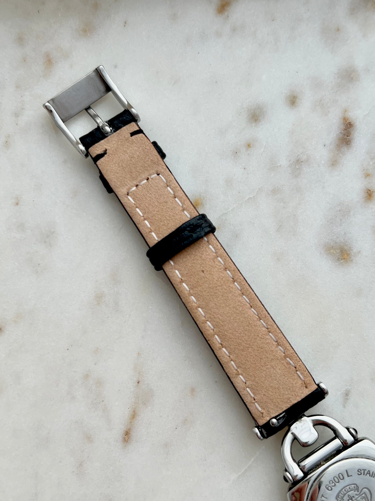 Gucci Horsebit Women's Watch Black Dial 6300L