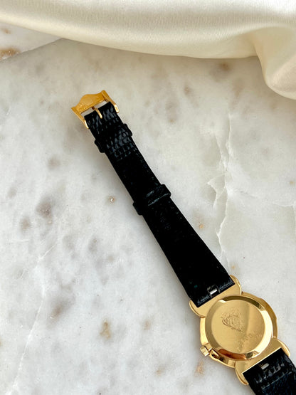 Gucci Black Dial Roman Womens Watch