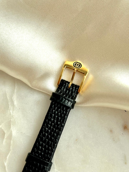 Gucci Black Dial Roman Womens Watch