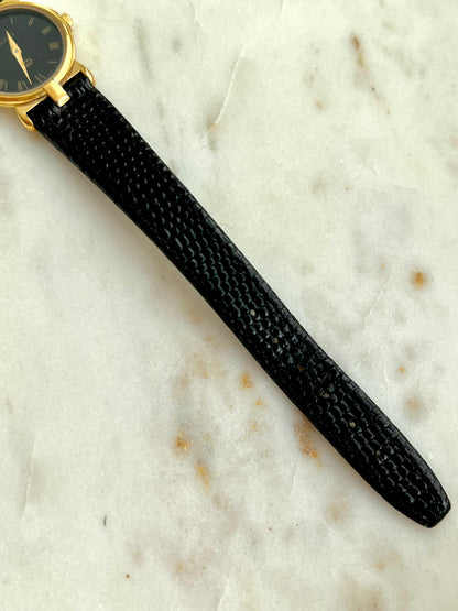 Gucci Black Dial Roman Womens Watch