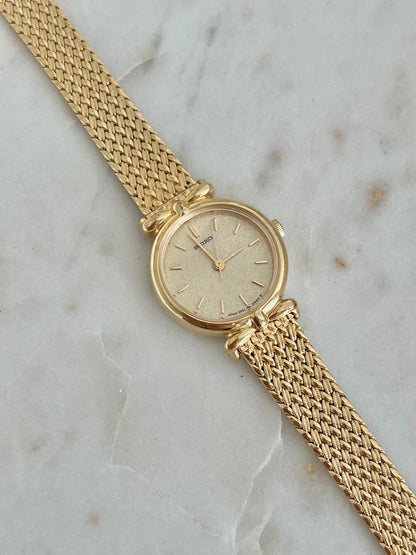Seiko Ribbon Lugs Gold Women's Watch