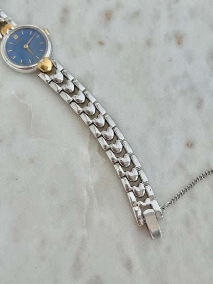 Seiko Tisse Blue Dial Heart Bracelet Women’s Watch