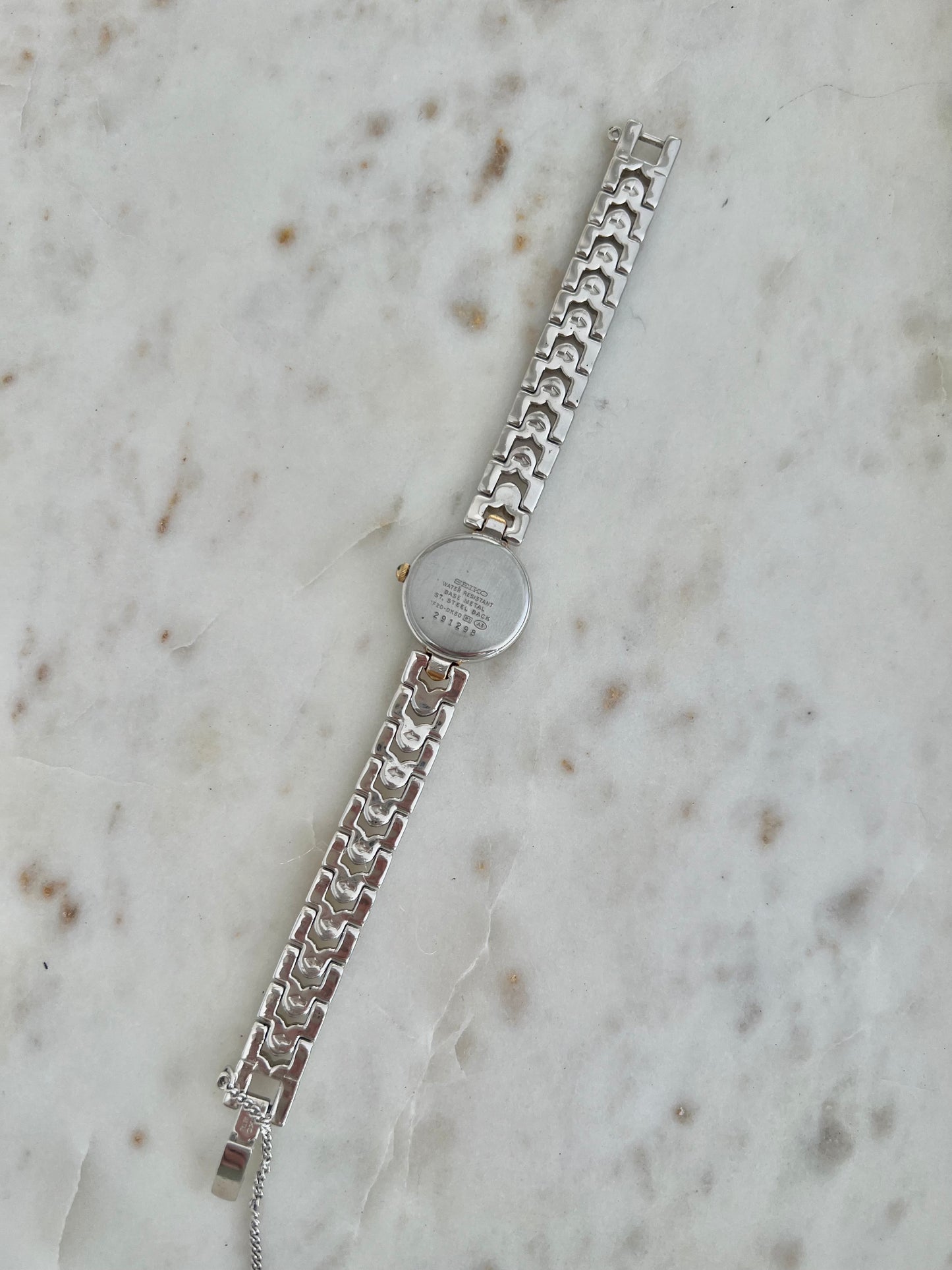 Seiko Tisse Blue Dial Heart Bracelet Women’s Watch