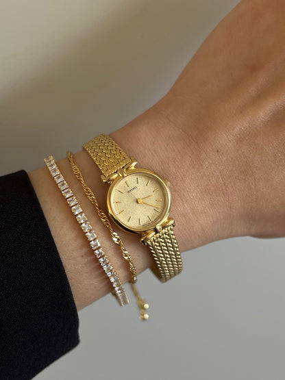 Seiko Ribbon Lugs Gold Women's Watch