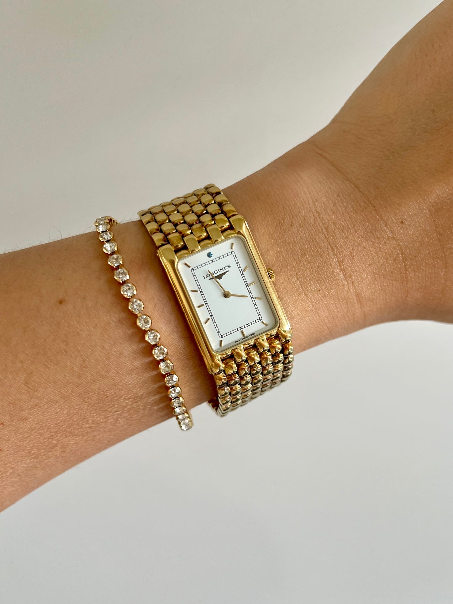 Longines Flagship White Dial Rice Bracelet Unisex Watch