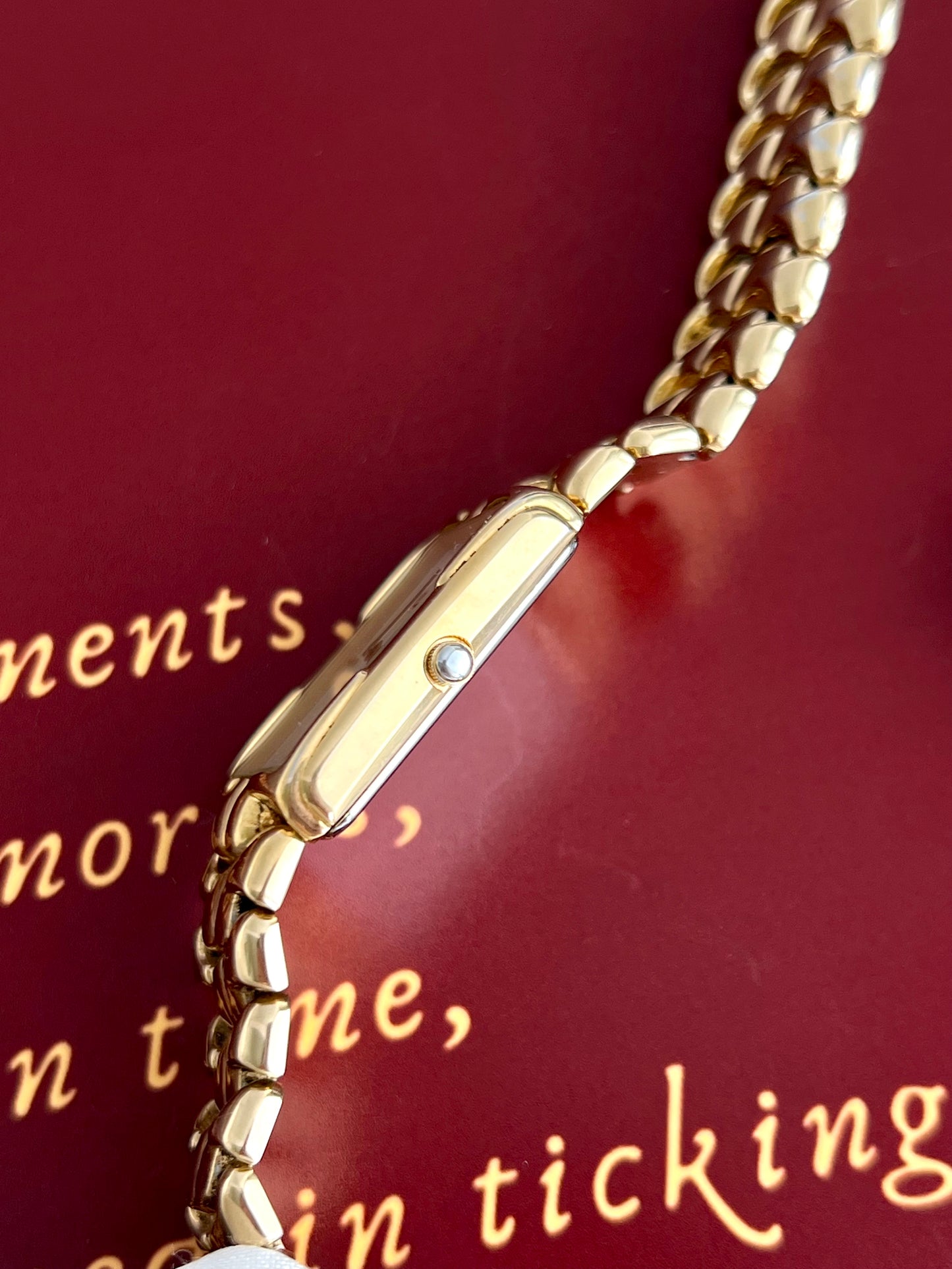 Longines Mother of Pearl Sculpted Bracelet Watch